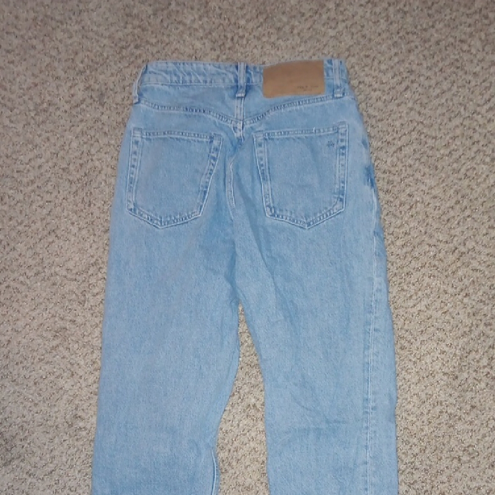 rag & bone Light Blue High Rise Women's Jeans - Picture 3 of 3